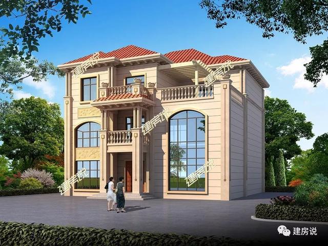 農村蓋房設計大全圖，上百款漂亮別墅效果圖