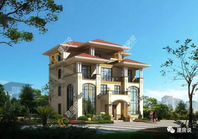 農村蓋房設計大全圖，上百款漂亮別墅效果圖