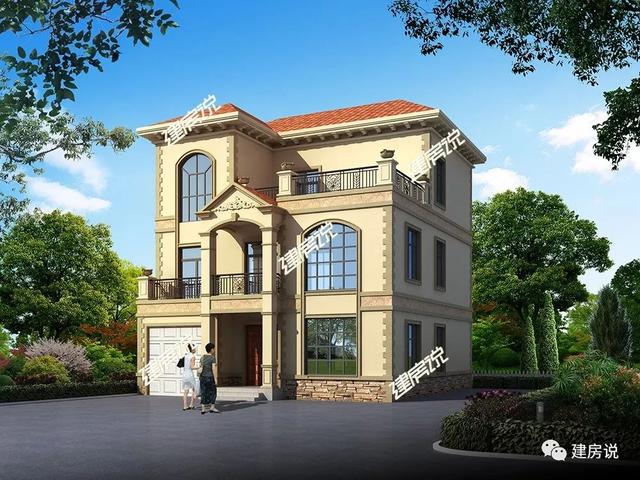 農村蓋房設計大全圖，上百款漂亮別墅效果圖