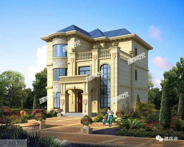 農村蓋房設計大全圖，上百款漂亮別墅效果圖