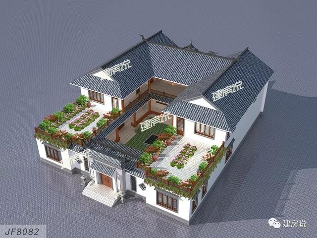 3套永不過時的中式別墅設計方案圖，崇洋媚外的別看
