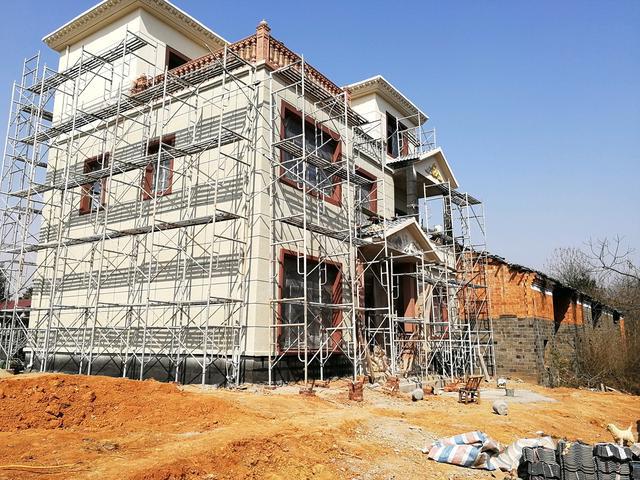 11*10米歐式二層半小別墅設計方案圖，附施工案例實拍照