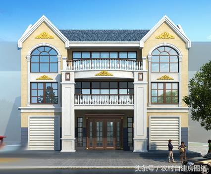 6款帶商鋪農村自建房設計方案圖，既能住又能出租