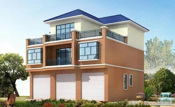 6款帶商鋪農村自建房設計方案圖，既能住又能出租