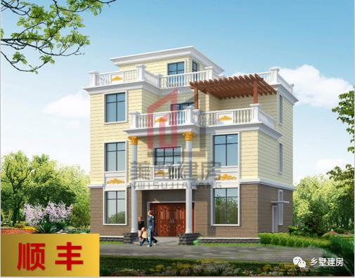 2套農村四層自建樓房戶型圖，1套豪華，1套普通，你怎么選？