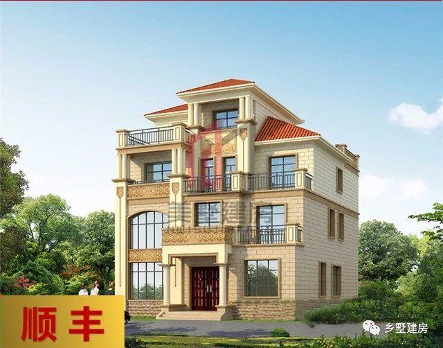 2套農村四層自建樓房戶型圖，1套豪華，1套普通，你怎么選？