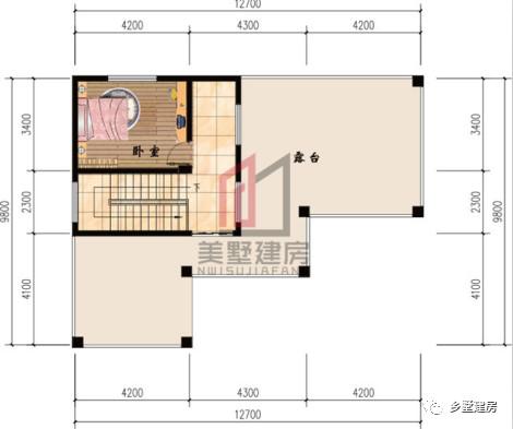 2套農村四層自建樓房戶型圖，1套豪華，1套普通，你怎么選？