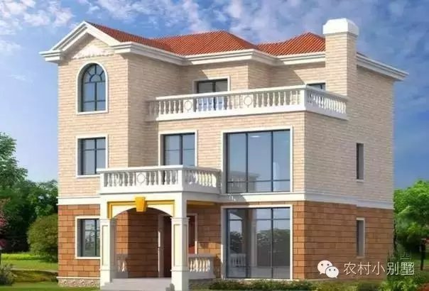 9套造價30萬左右的新農村小別墅設計圖分享！