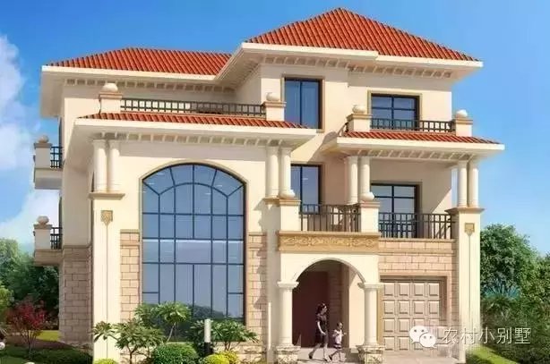 9套造價30萬左右的新農村小別墅設計圖分享！