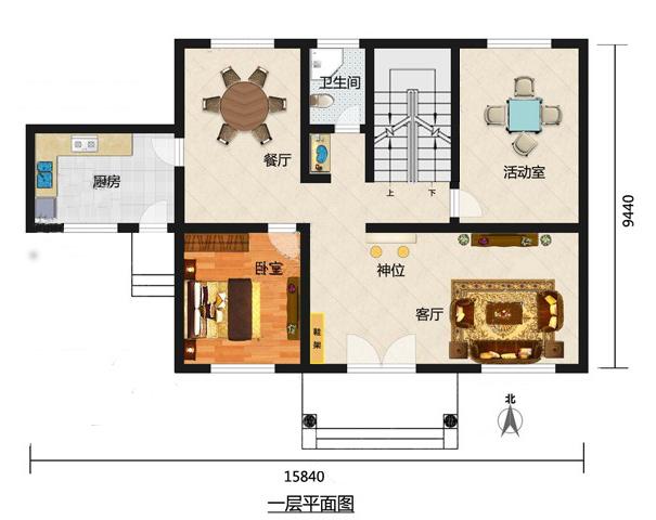 農(nóng)村建個(gè)做“柴火飯“別墅，兩層宅院，不到25萬(wàn)！（含圖紙）