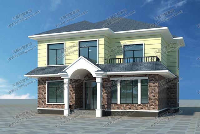 3套別墅7種方案：農村自建實用大氣別墅，框架結構含設計圖！