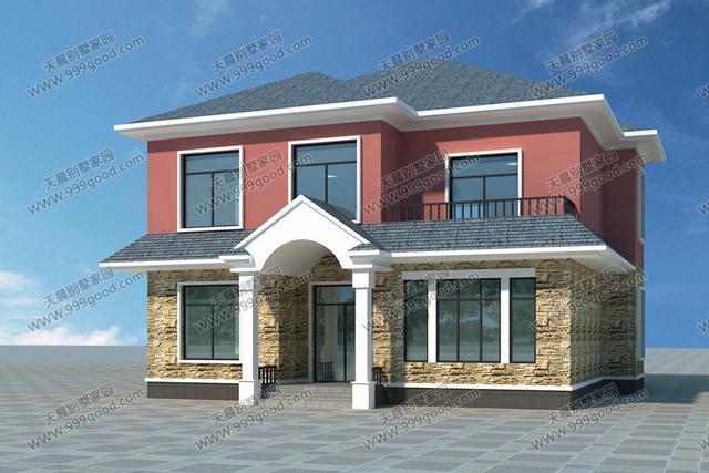 3套別墅7種方案：農村自建實用大氣別墅，框架結構含設計圖！