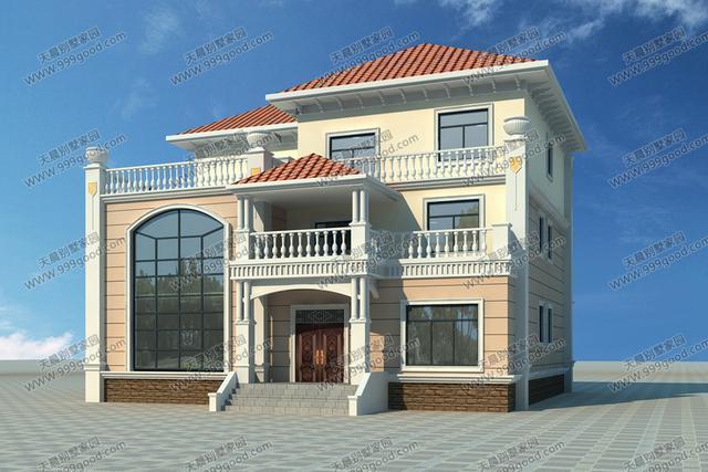 3套別墅7種方案：農村自建實用大氣別墅，框架結構含設計圖！