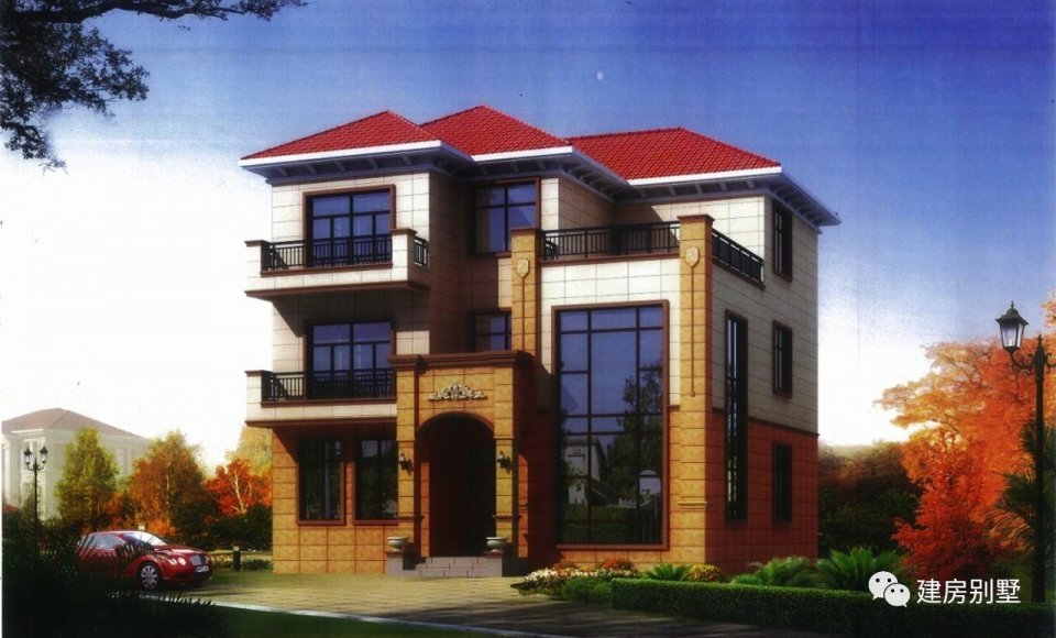 40萬就能建的豪華別墅, 全村人都會過來巴結你