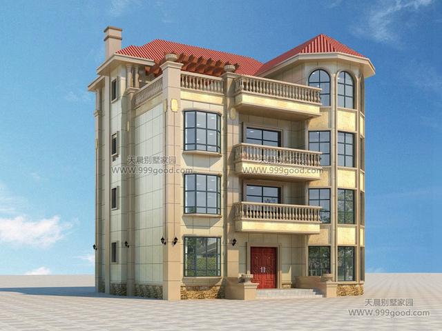 農村12.4X13.6別墅設計圖，如此實用的布局給我來一沓！