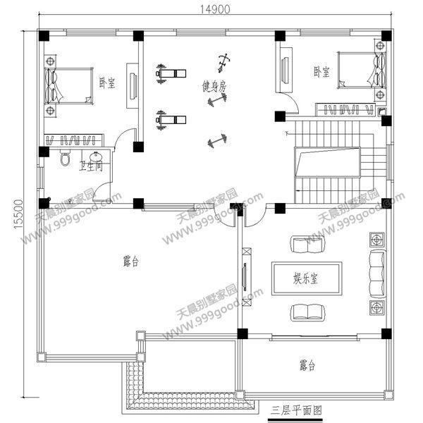 農(nóng)村5套三層別墅設(shè)計圖對比，簡歐造型，套套都是獨一無二！