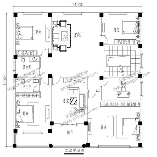 農(nóng)村5套三層別墅設(shè)計圖對比，簡歐造型，套套都是獨一無二！