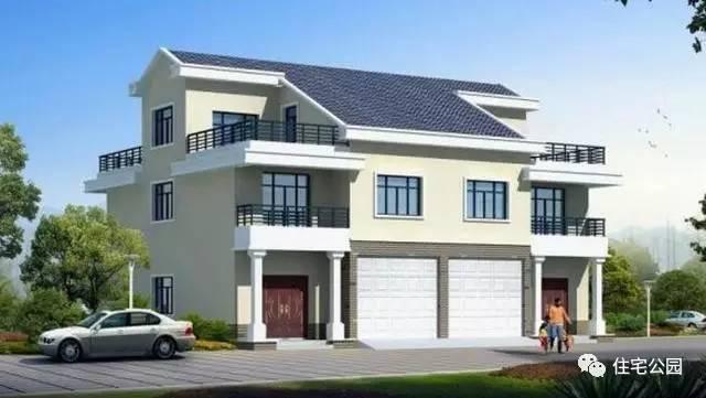 10套農村自建房2、3層戶型，占地面積不過百，家家戶戶住新房