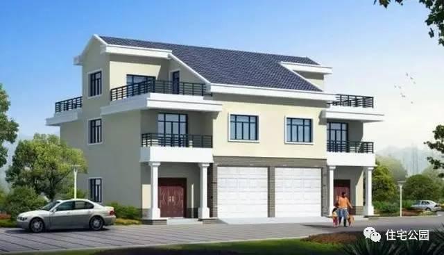 10套農村自建房2、3層戶型，占地面積不過百，家家戶戶住新房