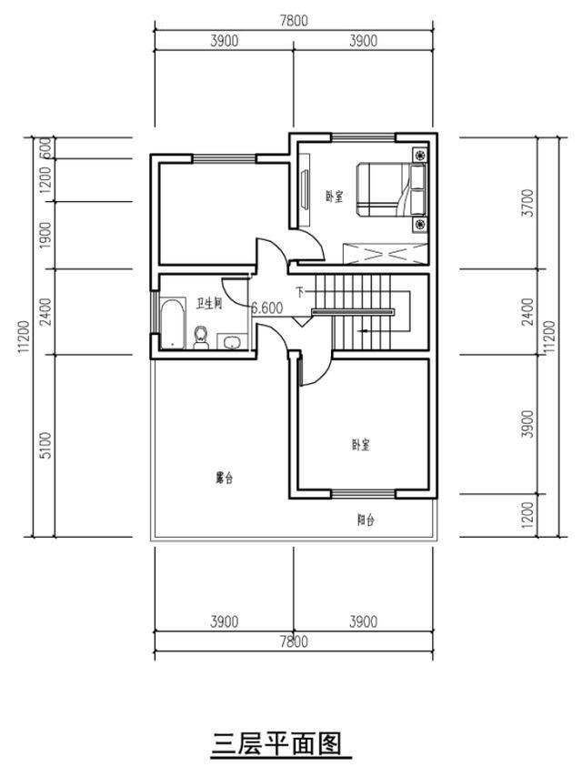 7.8米寬農村別墅戶型兩套，堂屋和客廳怎么選？