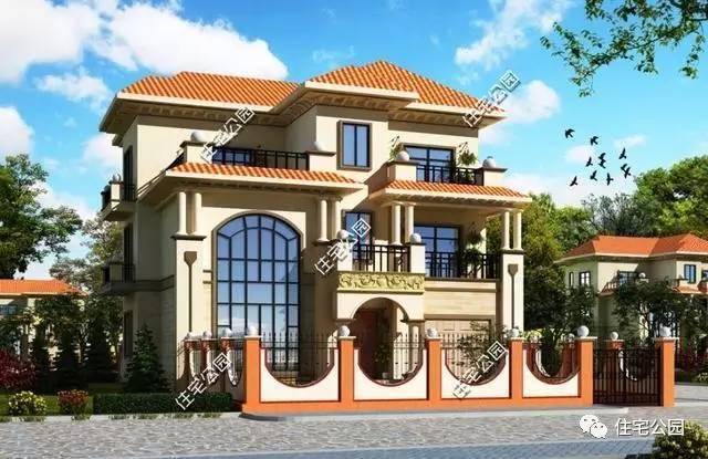 6套新農村別墅，全帶挑空客廳，建到村里夠有面么？