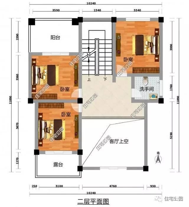 6套新農村別墅，全帶挑空客廳，建到村里夠有面么？