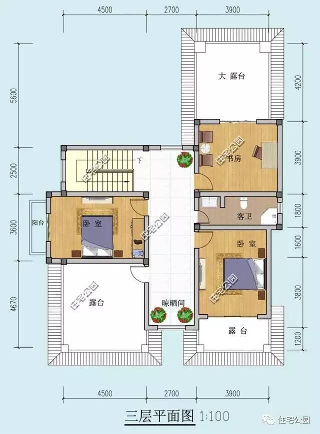 6套新農村別墅，全帶挑空客廳，建到村里夠有面么？