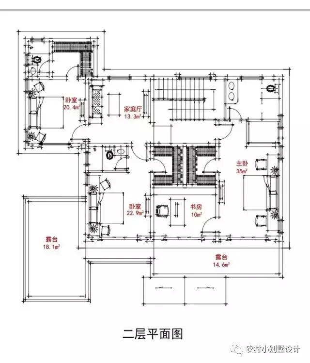 一幢大氣磅礴的簡歐風格二層別墅，給家人一個舒適港灣！