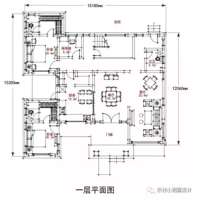 一幢大氣磅礴的簡歐風格二層別墅，給家人一個舒適港灣！