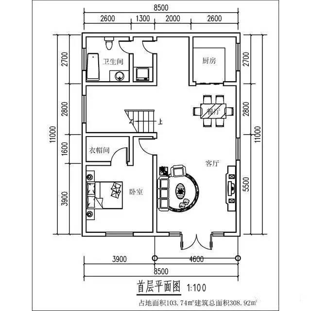 在農村自建三層別墅，簡歐造型能值多少錢！含圖紙