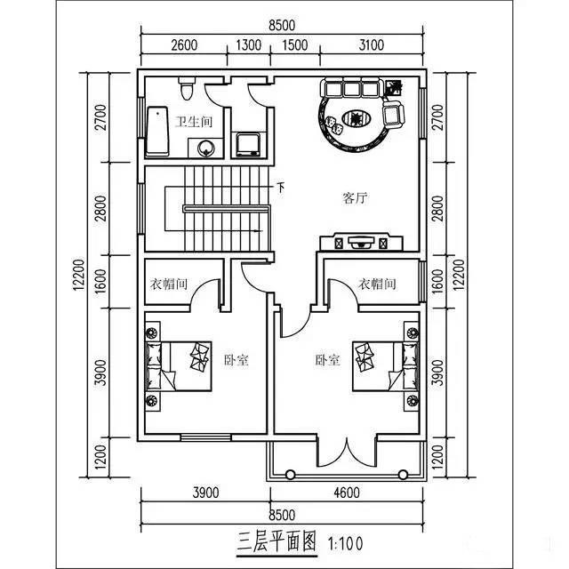 在農村自建三層別墅，簡歐造型能值多少錢！含圖紙