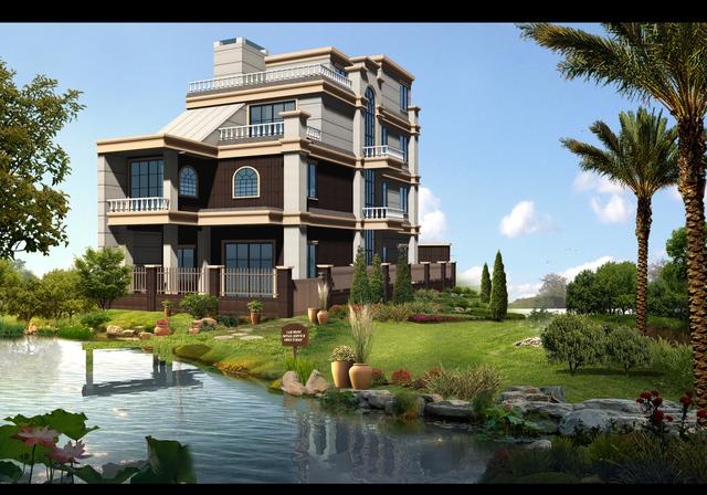 曬曬幾套別墅，不僅美麗奢華，而且造價便宜