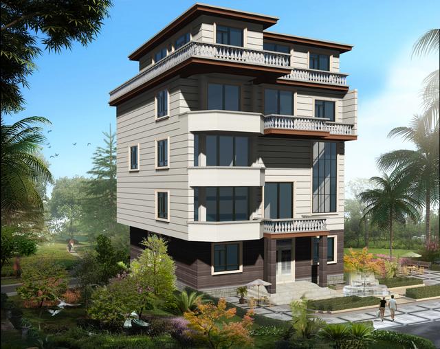 曬曬幾套別墅，不僅美麗奢華，而且造價便宜