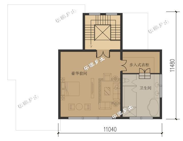 19x13米三層經典美式獨棟別墅全套圖紙，不要再纏著歐式不放啦！