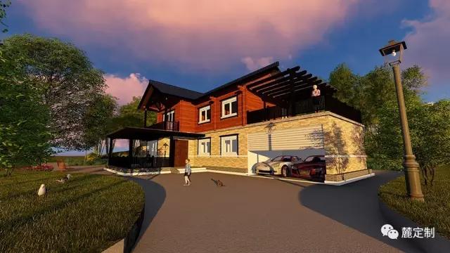 5套風格迥異的自建鄉村別墅，含全套圖紙