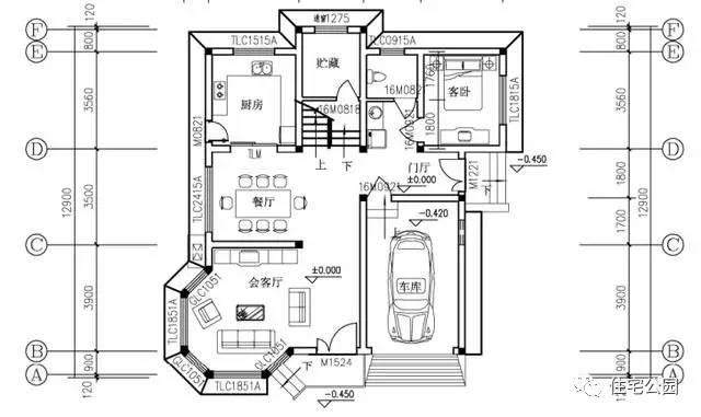 28萬自建3層農(nóng)村實用別墅，帶露臺花園設(shè)計，全圖展示！