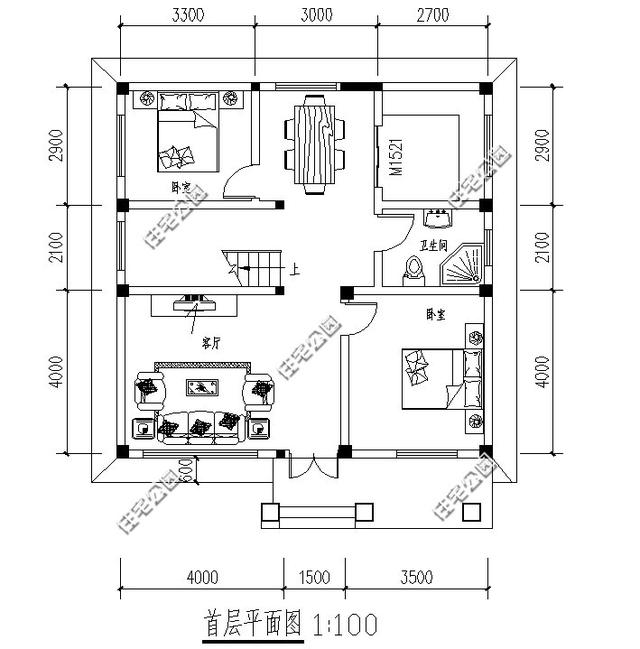 9X9米歐式別墅，同一戶型，2個方案，你愛哪個？