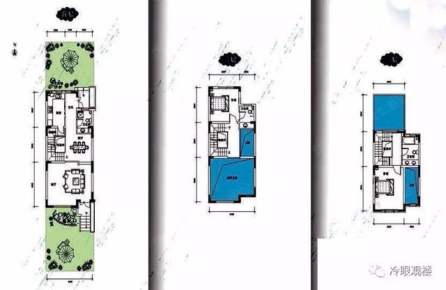 8.8米大橫廳、三開間朝南……這款“薄透漏”的聯排別墅耐人兒不？