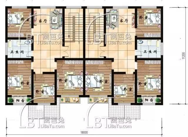 10套自建房雙拼別墅 兄弟聯(lián)排別墅全套圖紙，第八套最受歡迎！