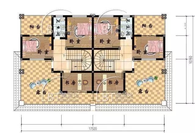 10套自建房雙拼別墅 兄弟聯(lián)排別墅全套圖紙，第八套最受歡迎！
