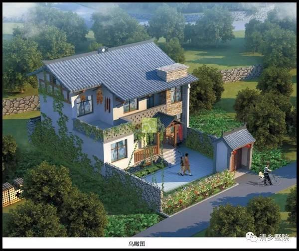 10米X17米簡約大方17萬內自建別墅方案