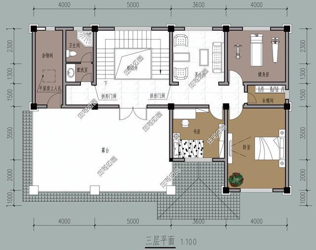 新農村別墅，如果價格一樣，歐式現代三合院咋選？含平面圖