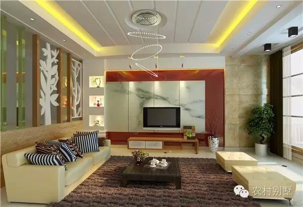 大氣三層復式別墅，帶莊園和游泳池（施工全圖+裝修效果圖）