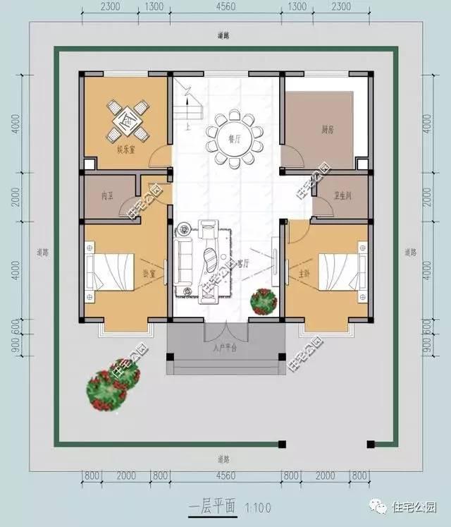 農村別墅簡歐滿街，土豪開始法式了，3套戶型含平面圖