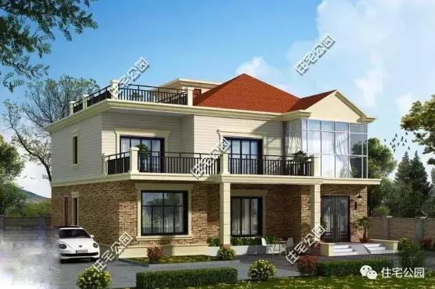 6套農村小別墅，35萬建一套，你想建哪套？