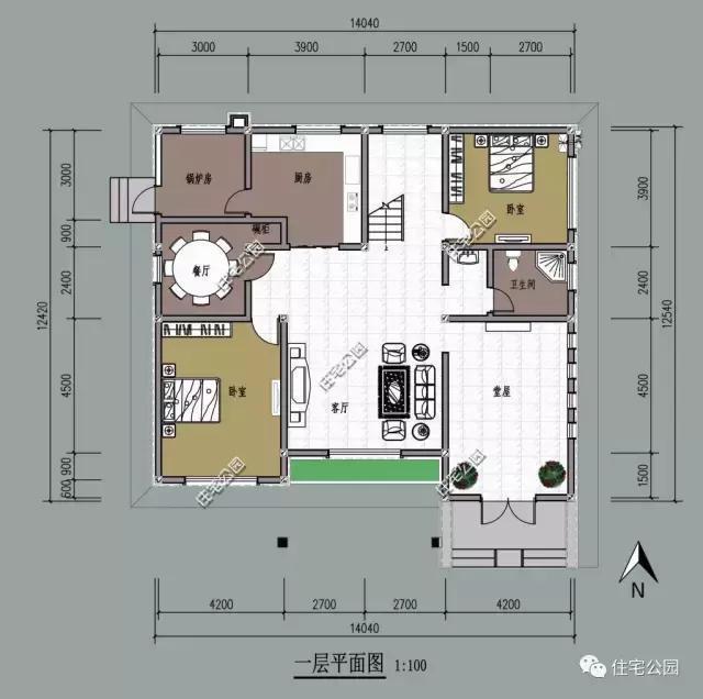 6套農村小別墅，35萬建一套，你想建哪套？