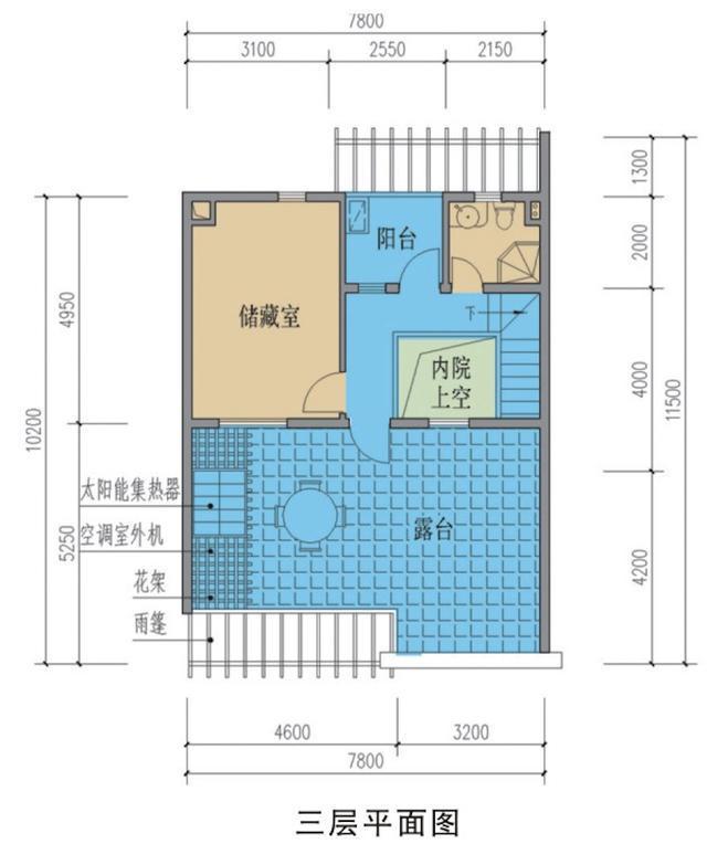 農村聯排別墅，面寬7.8米，有禽畜有菜園！