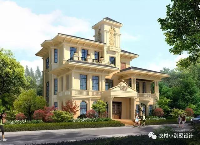 農村蓋這樣類型的別墅娶媳婦，我看不愁