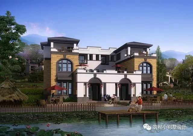 農村蓋這樣類型的別墅娶媳婦，我看不愁