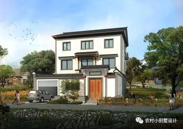 農村蓋這樣類型的別墅娶媳婦，我看不愁